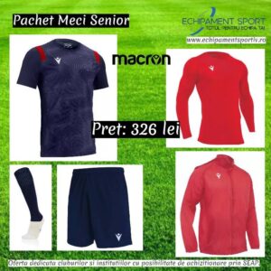 Pachet Meci Senior – Compleu + Maleta + Jacheta